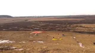 Hang Gliding First Steps to the Sky 22-03-15 Воздушная яма