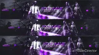 Photoshop Touch/PC/Mac : Player Unknown Battle Grounds(PUBG) - Banner Template (GFX Tutorials)