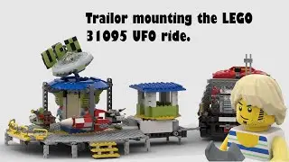 LEGO Fairground UFO 31095 Modification (Instructions & Kits  