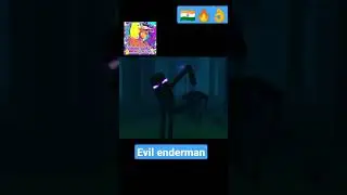 evil enderman attack on me #minecraft #evil #shorts
