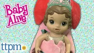 Baby Alive Cupcake Birthday Baby and Bouncy Baby Carrier from Hasbro