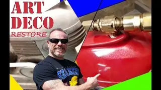 Restoration rusty old air compressor | Restore vintage air compressor -- PAUL DIBARTOLO