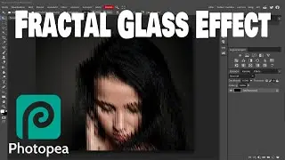 Photopea - Glas Effekt (3) (Fractal Glass Effect)