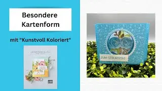 Besondere Kartenform mit 
