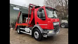 2017 DAF LF-220 Skip Loader