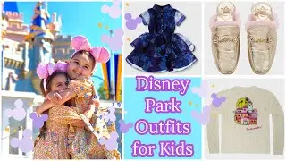 Disney Park Outfit Ideas for kids! Fun Disney Comfy Disney Style for children.
