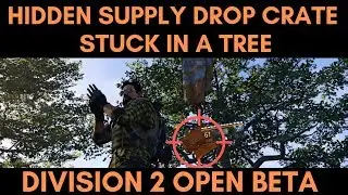 Division 2 Open Beta Hidden Supply Crate Stuck In A Tree Tom Clancy's The Division 2