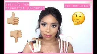 BEST AFFORDABLE DRUGSTORE MAKEUP BRUSHES 2018!! | ECO TOOLS | MODA | CALA