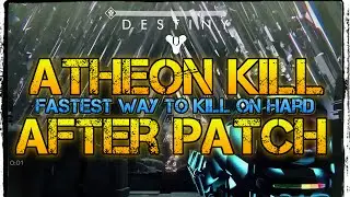 ATHEON AFTER PATCH! Destiny HARD RAID LEVEL 30 Gameplay Walkthrough Vault of Glass Boss Fight