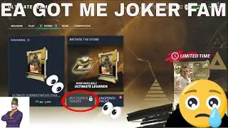 MADDEN 21 EA CAUGHT YOUR BOY SLIPPING JOKER FAM