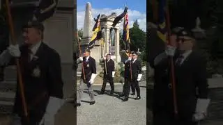 Wing Commander Jack Simpson RAF Funeral Cortege