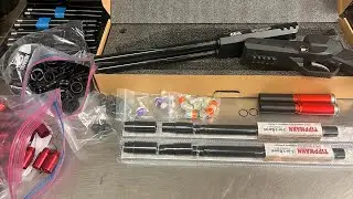 Custom 68cal AEA Harpoon & other new items from Texoma precision Pellet VID197