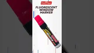 Fluorescent Window Marker #windows #window #windowmaker #markers #markerpen #fluorescent #stationery