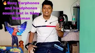 Sony NWZ-B183F Walkman with High End Earphones and Headphones 😱 | Review