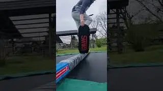 dope trick on the trampoline board!  #like #viral #shorts
