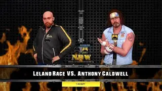 Leland Race Vs. Anthony Caldwell @NewBreedWrestling!