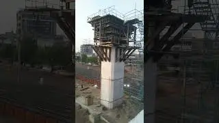 Bullet Train Pillar Foundation