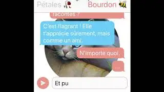 Si Poil de Bourdon discutait avec Pluie de Pétales... - Texting Story LGDC