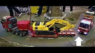 RC Heavy Transport - RC trucks heavy convoy