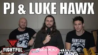 PJ Hawx & Luke Hawx Talk Breaking Into Wrestling, Acting, More | Viral Mall Wrestling Dive