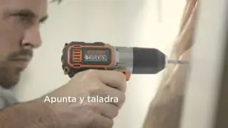 &iexcl;AUTOSENSE, el taladro inteligente de BLACK+DECKER!