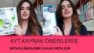 AYT KAYNAK ÖNERİLERİ | Kolay Orta Zor | Soru bankaları, Ders denemeleri, Fasiküller..