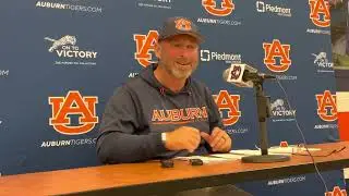 Auburn's Butch Thompson talks doubleheader sweep of Missouri on Saturday