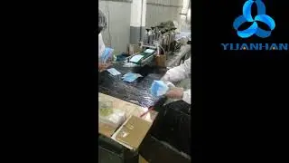 Semi-automatic doctor face mask making machine, medical mask making machine