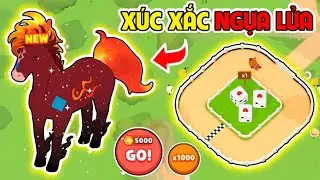 BEDY DÙNG HẾT TI.ỀN QUAY XÚC XẮC NHẬN PET NGỰA L.ỬA CỰC ĐẸP | PLAY TOGETHER