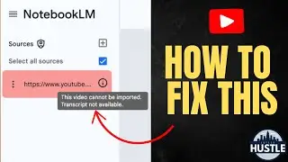 NotebookLM:  How to Fix the YouTube 