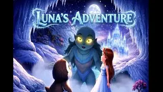 Luna’s Magical Adventure – A Bedtime Story for Kids #bravehearts #PenguinStory#KidsFairytale