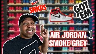 AIR JORDAN 1 SMOKE GREY LIVE COP!! | Fireman E Tv