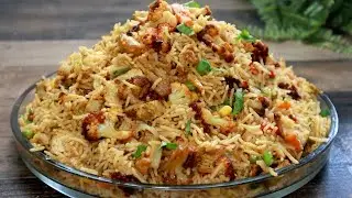 Рис и курица получаются ВКУСНЕЕ, когда мы добавляем приготовленную таким образом цветную капусту!