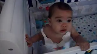 Baby Waking Up From A Nap-So Cute!!