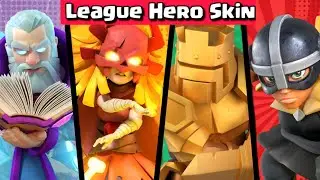 League King, League Queen, League Warden, League Champion Skin Review Clash of Clans