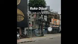 Ruko Dijual Jl. Biak, Cideng - Jakarta Pusat