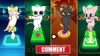 Cartoon Cats I Believer I Dance Monkey I Enemy I Sea Shanty I Wednesday  SHAKIRA WAKA WAKA Cat Cover