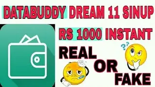 Databuddy app real or fake||Databuddy dream 11 real or fake||Hug tech
