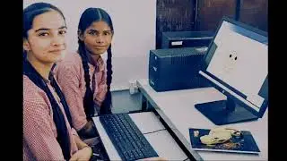 Computer lab in PM shri school sathini Iglas aligarh. 