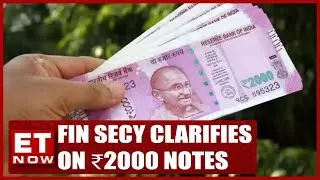 'Don't See Much Impact On Economy': TV Somanathan Clarifies On ₹2000 Notes With Nikunj Dalmia