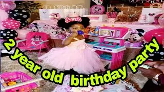 2 years old  toddler birthday party #Minnie mouse theme