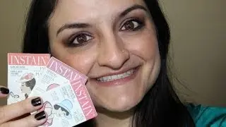 Review/Demo -  The Balm Instain Blushes - toile, swiss dot, houndstooth