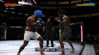 UFC 4 -Spaghetti Leg Woo gets knocked out