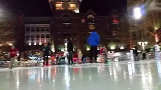 Rockville Outdoor Ice Skating fun!
