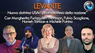 LEVANTE 26.01.2026 - Nuova dottrina USA: “priorità difesa della nazione”