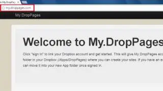 Как разместить свой личный сайт на Dropbox