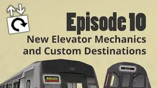 New Elevator Mechanics and Custom Destinations - Minecraft Transit Railway Tutorials Episode 10
