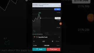 Deriv trading earn money online touch no touch method #foryou #foryoupage #deriv #optionstrading