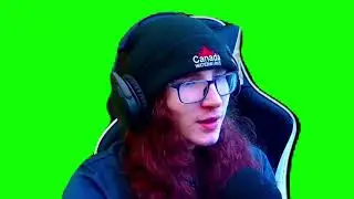 Streamer Almost Gets Canceled Meme (Green Screen)