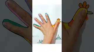 How to draw Super easy hen drawing #drawing #howtodraw #shorts #drawingtutorial